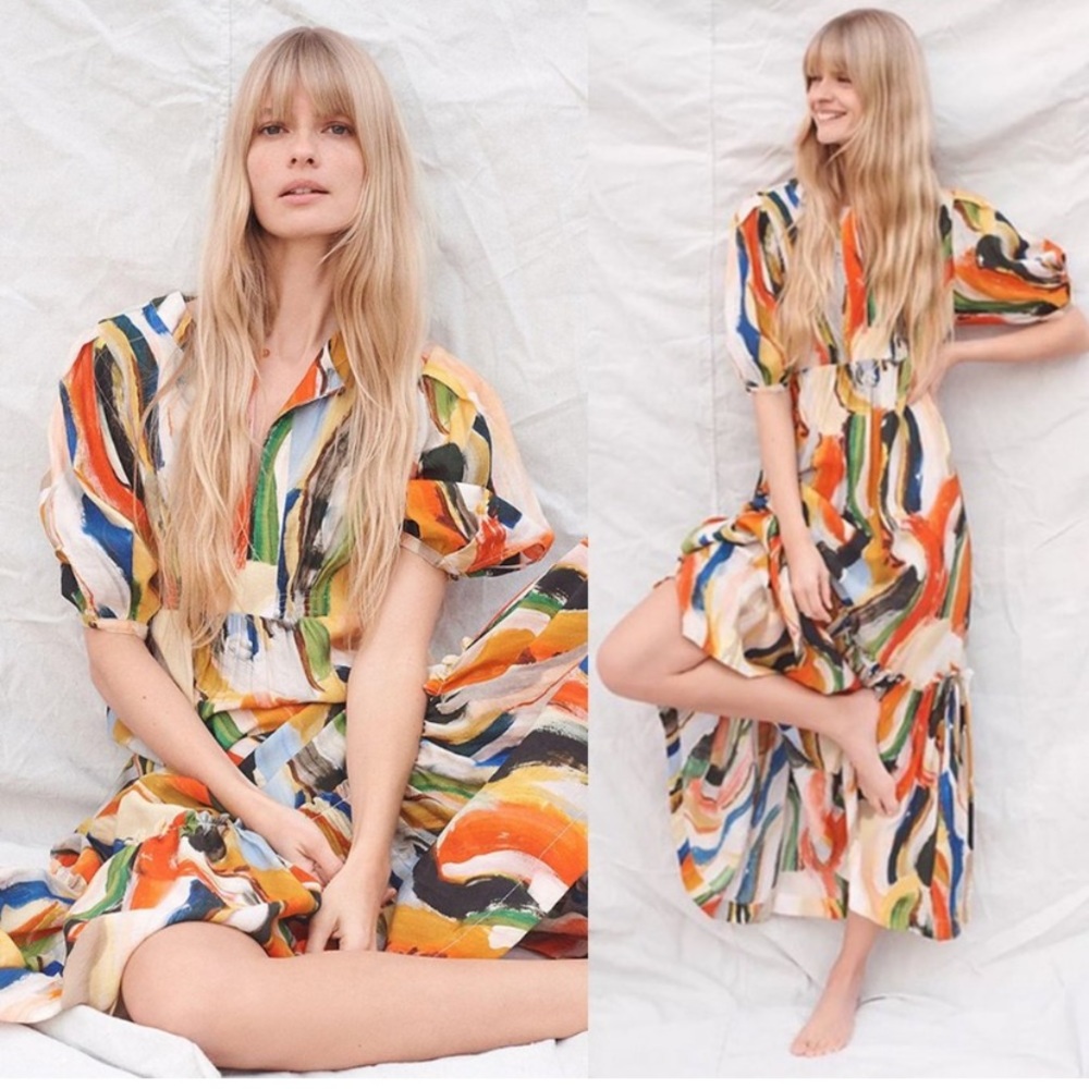 Anthropologie Maeve suzannah dress 🌈